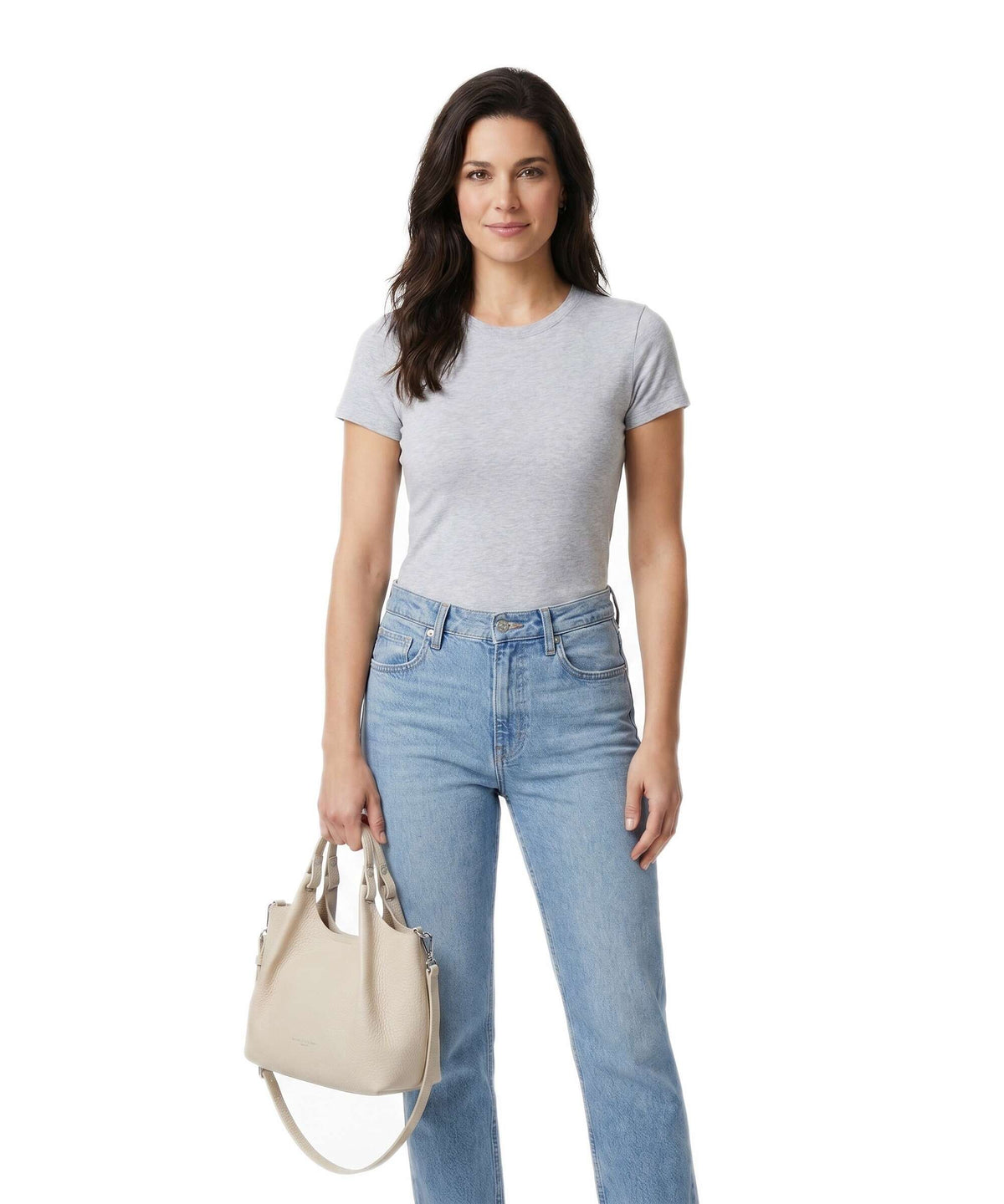Gianni Chiarini Dua M Handbag alabaster