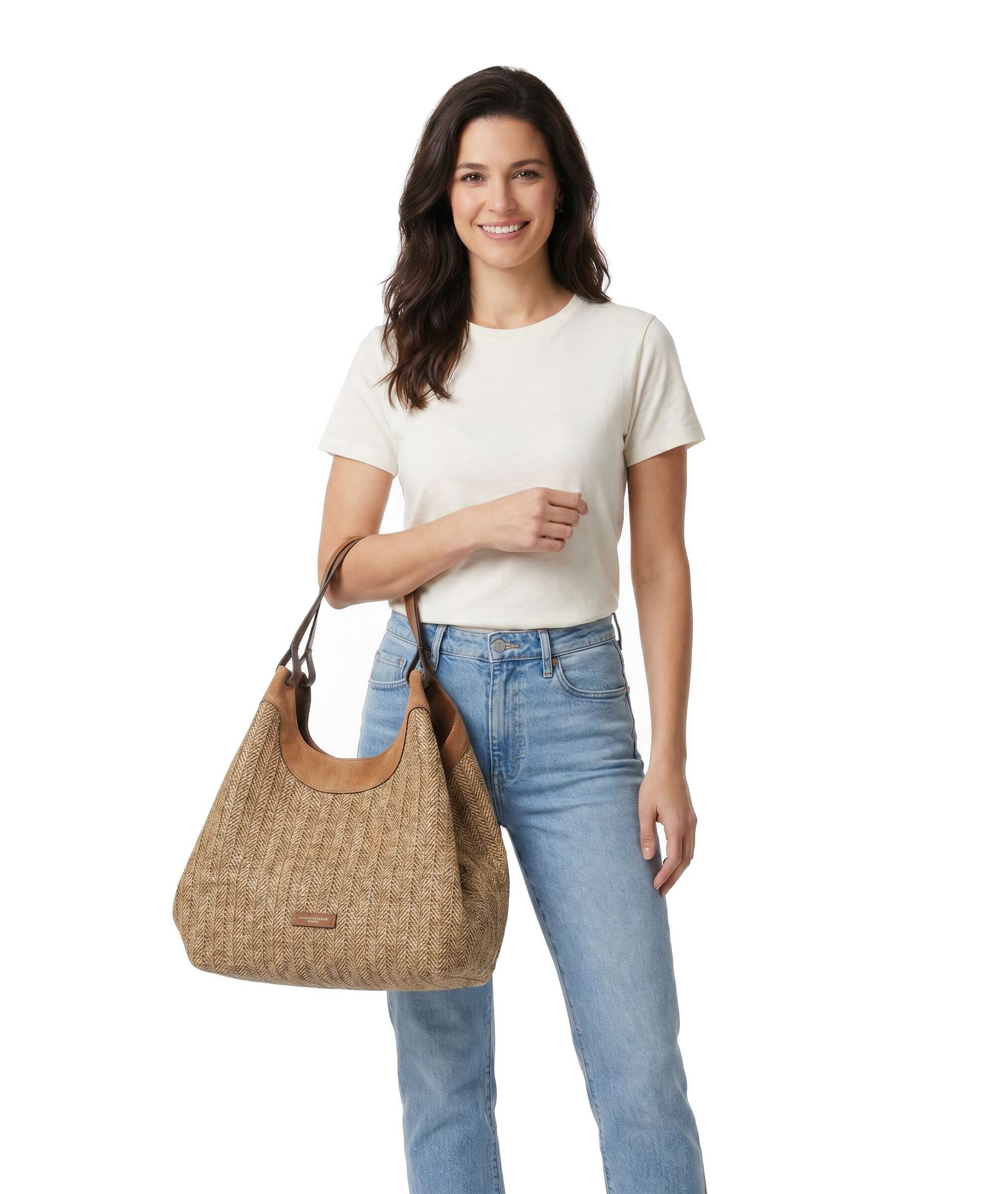 Gianni Chiarini Dua L Hobo bag cookie