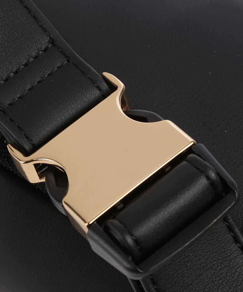 Love Moschino Bold Love Laminated Belt bag nero