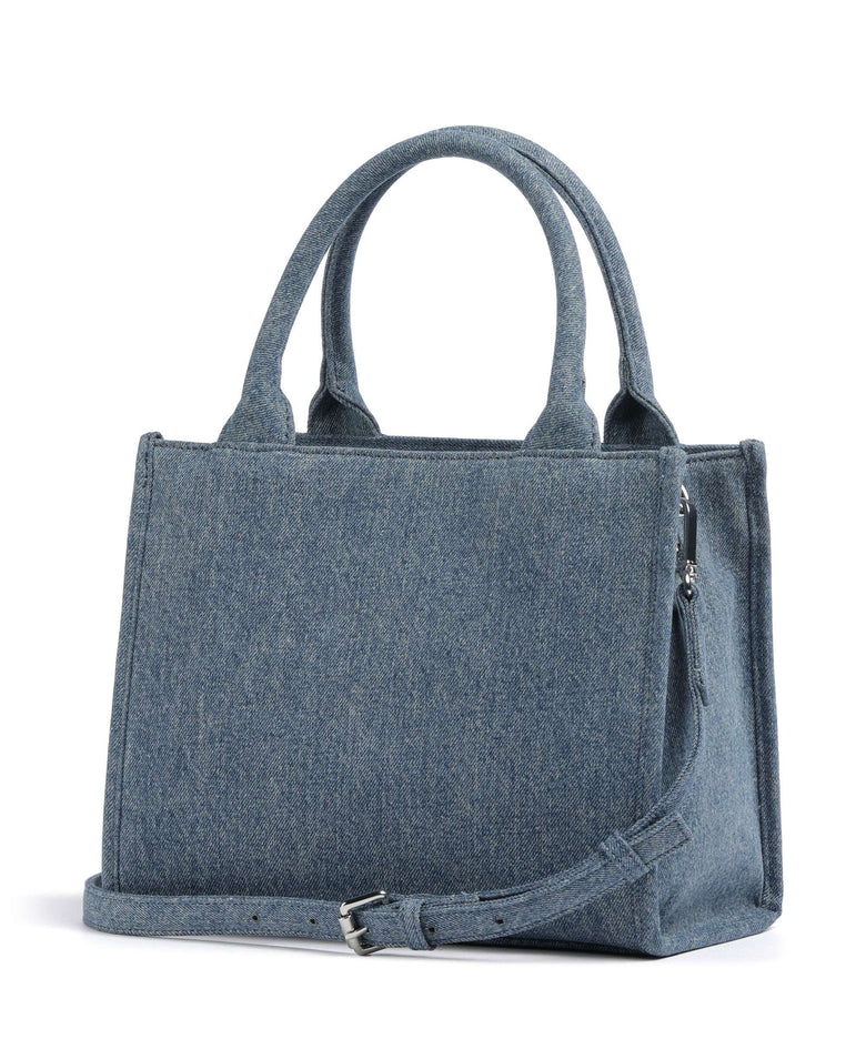 Love Moschino Denim Handbag blu