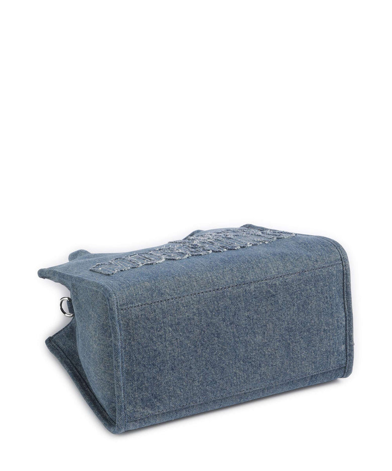 Love Moschino Denim Handbag blu