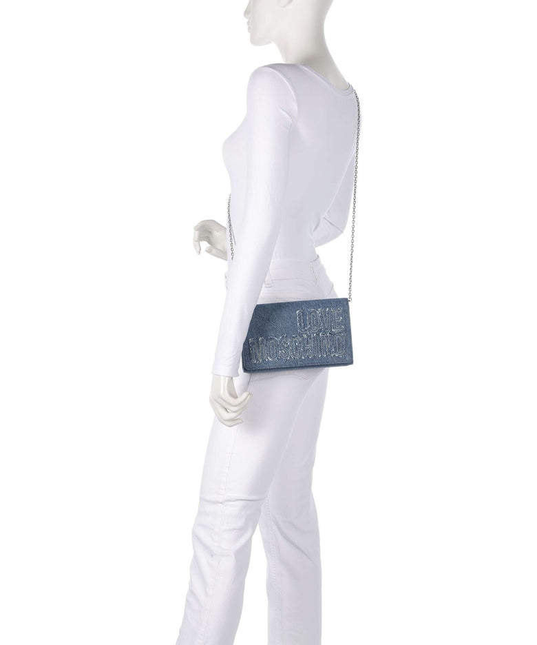 Love Moschino Smart Daily Crossbody bag blu
