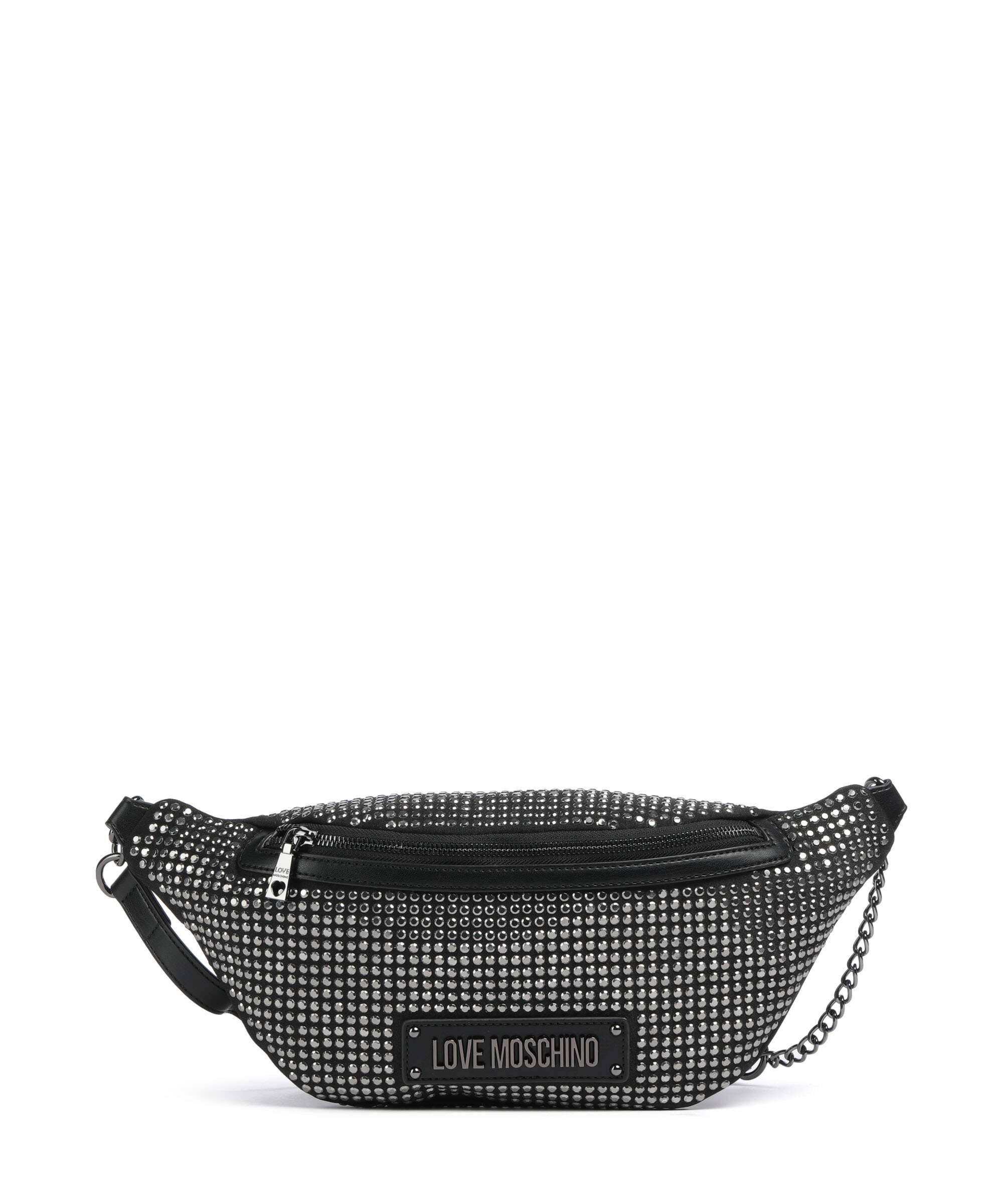 Love Moschino Sparkling Belt bag nero