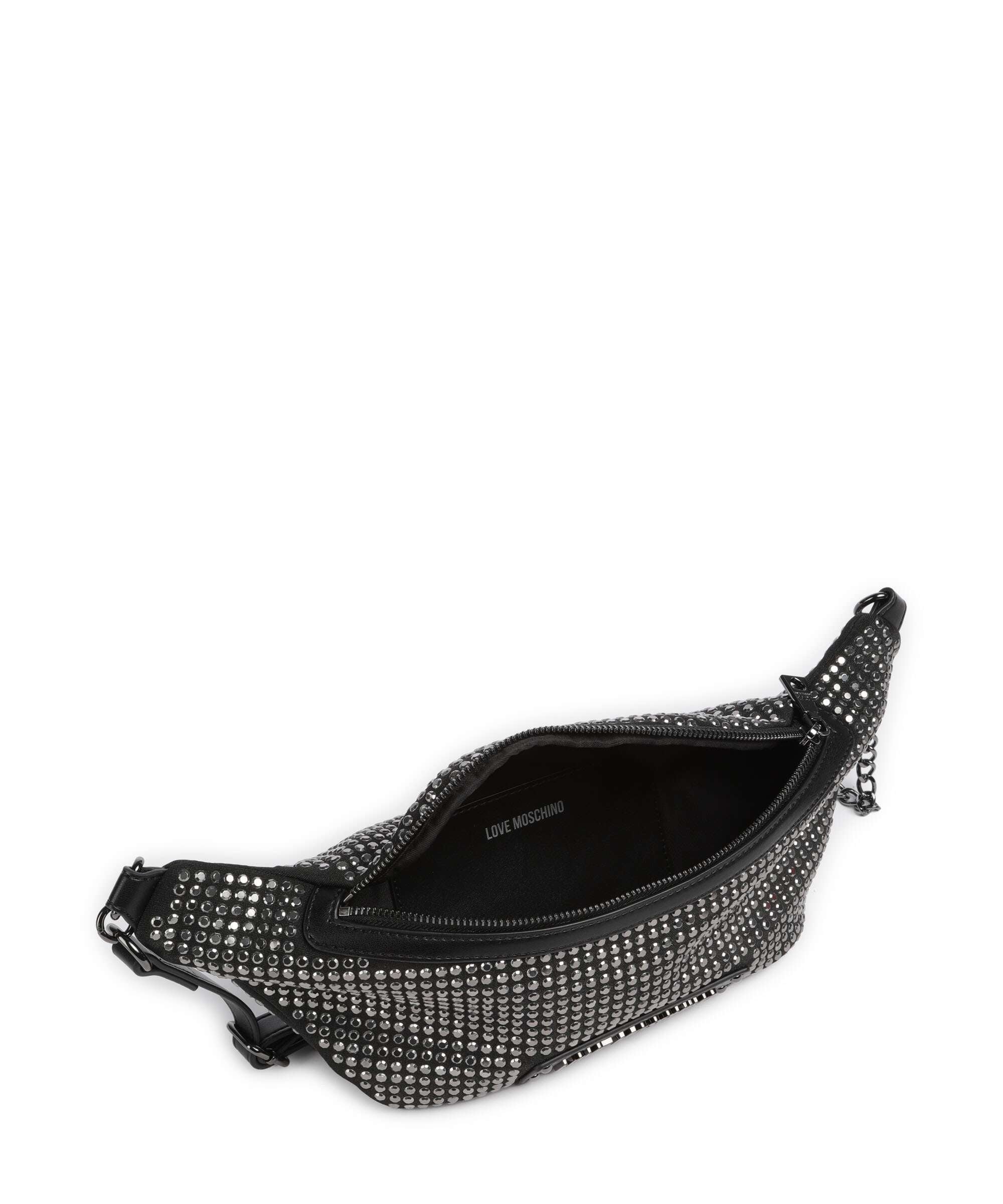 Love Moschino Sparkling Belt bag nero
