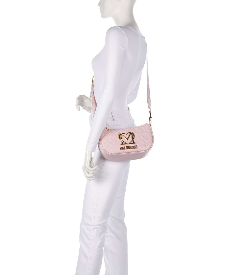 Love Moschino Allure Shoulder bag cipria