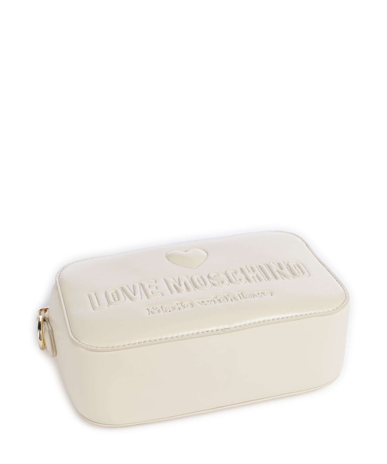 Love Moschino Ember Crossbody bag avorio