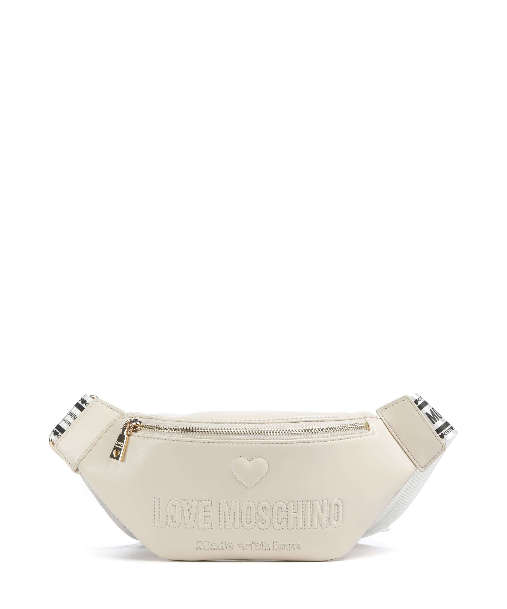 Love Moschino Ember Belt bag avorio