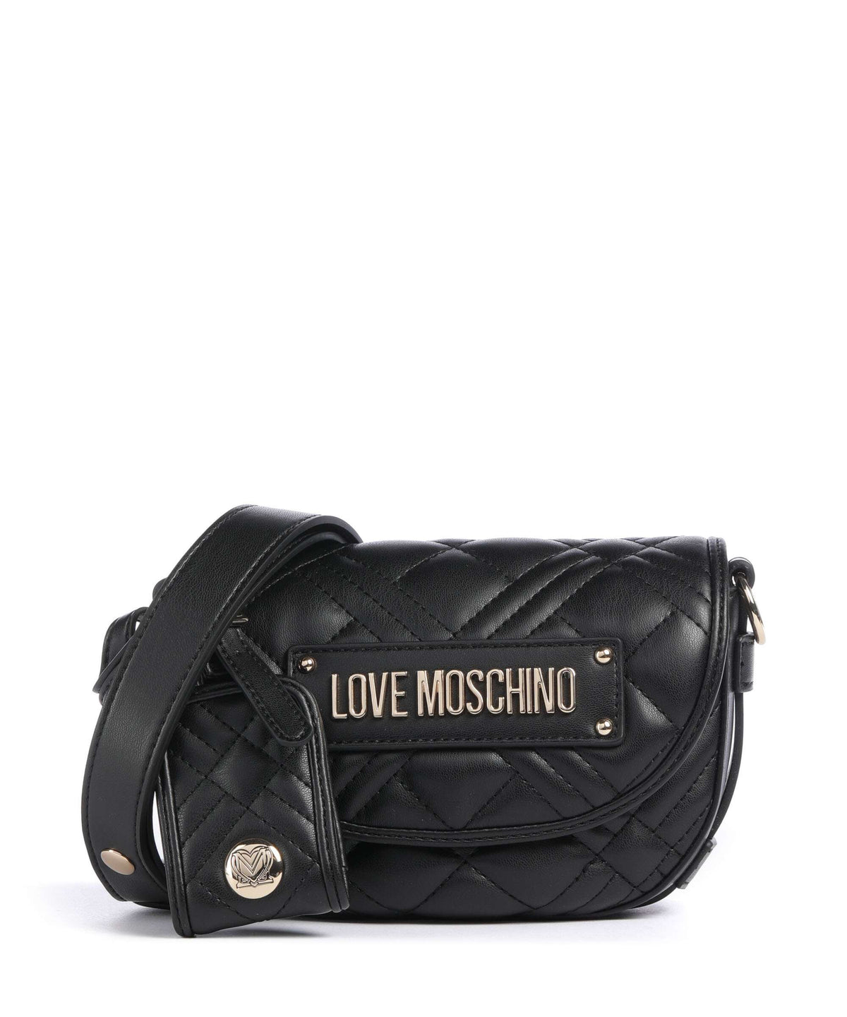 Love Moschino Quilted Crossbody bag nero
