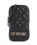 Love Moschino Quilted Vrecko na mobil nero