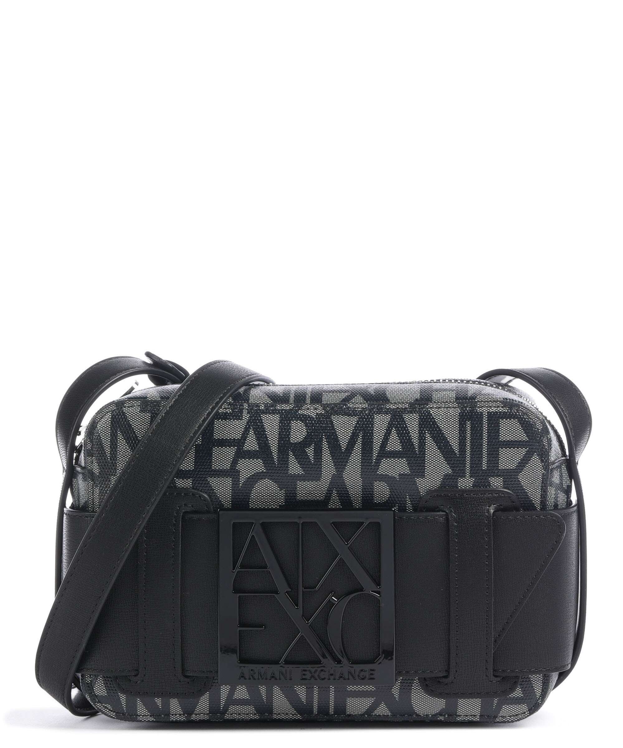 Armani Exchange Susy Crossbody bag beige/navy stripes