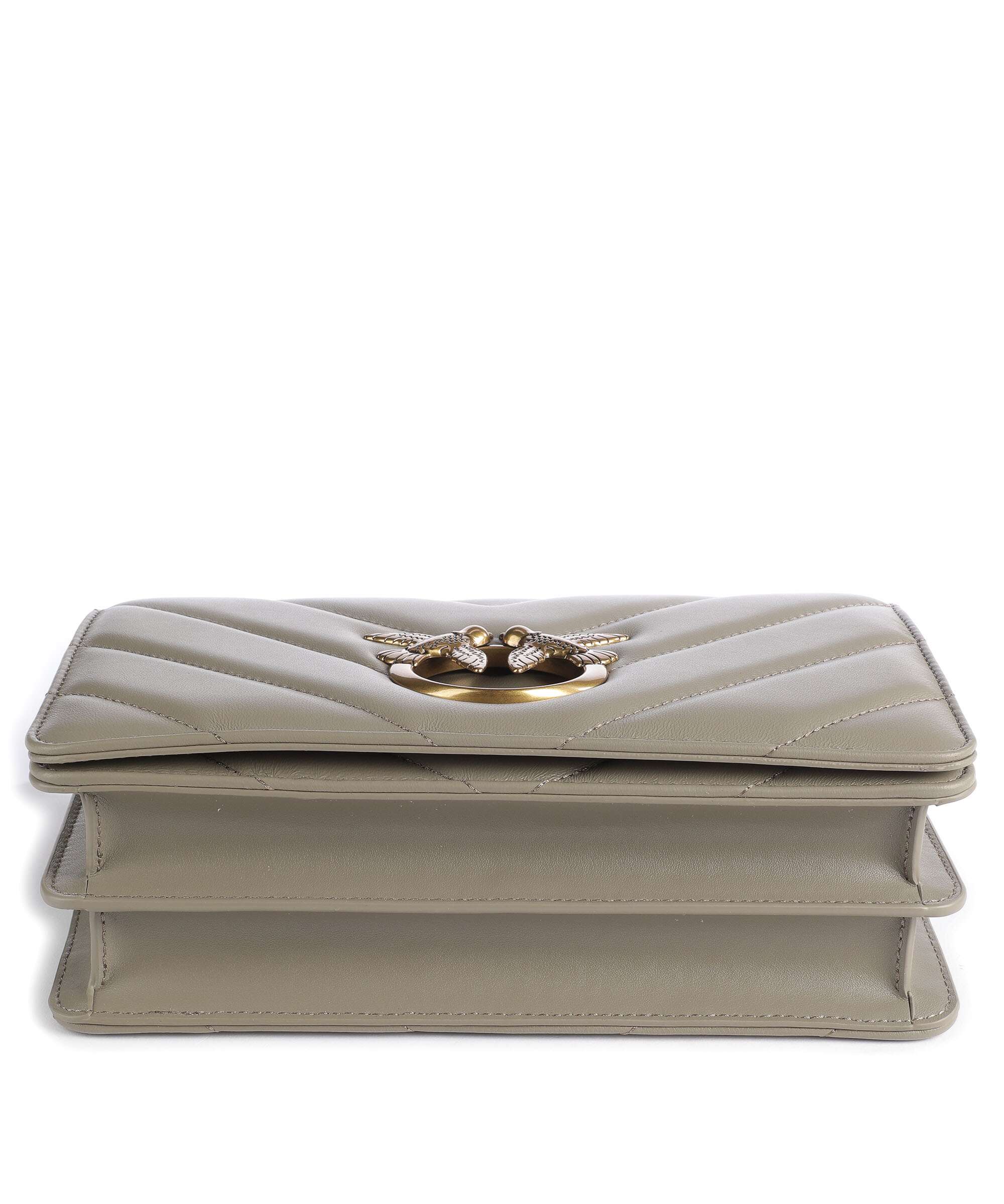 Pinko Love Click Classic Crossbody bag noce/antique gold