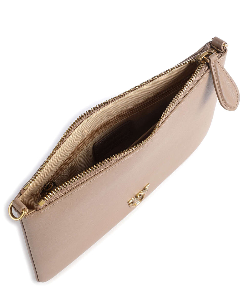 Pinko Flat Classic Crossbody bag biscotto zenzero/antique gold