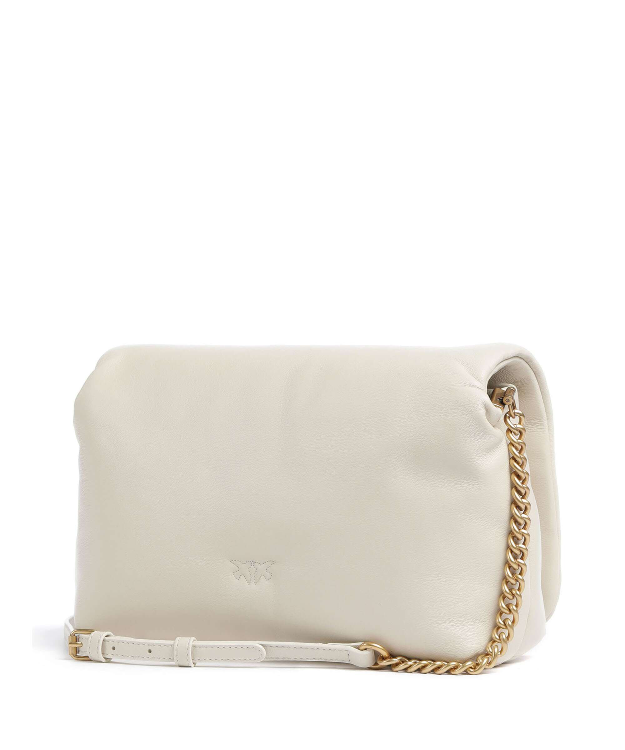 Pinko Love Click Puff Classic Crossbody bag bianco/block color