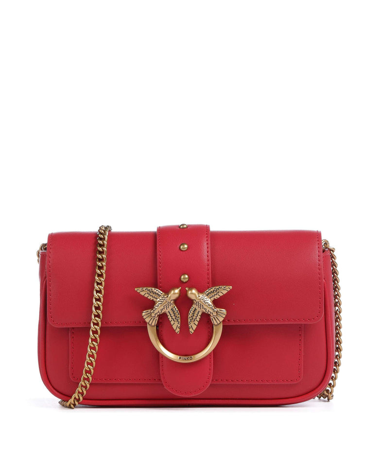Pinko Love One Pocket Wallet rosso/antique gold