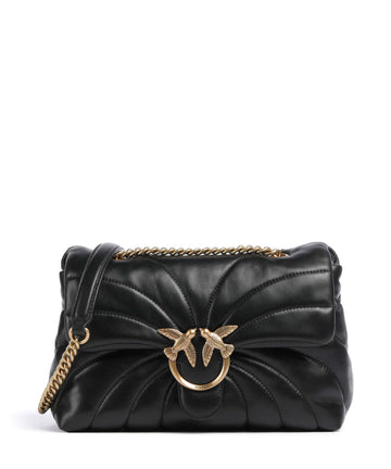 Pinko Love Puff Classic Taška cez rameno nero/antique gold