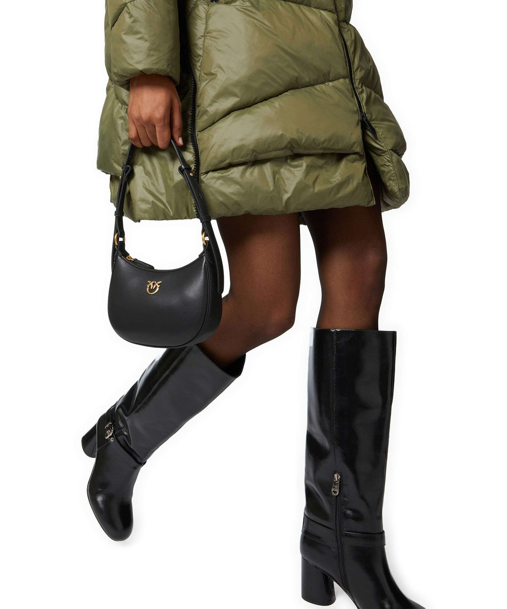 Pinko Half Moon Baby Shoulder bag nero/antique gold