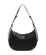 Pinko Half Moon Mini Taška cez rameno nero/antique gold