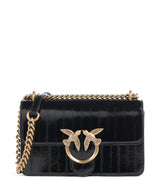 Pinko Love One Mini Taška cez rameno nero/antique gold