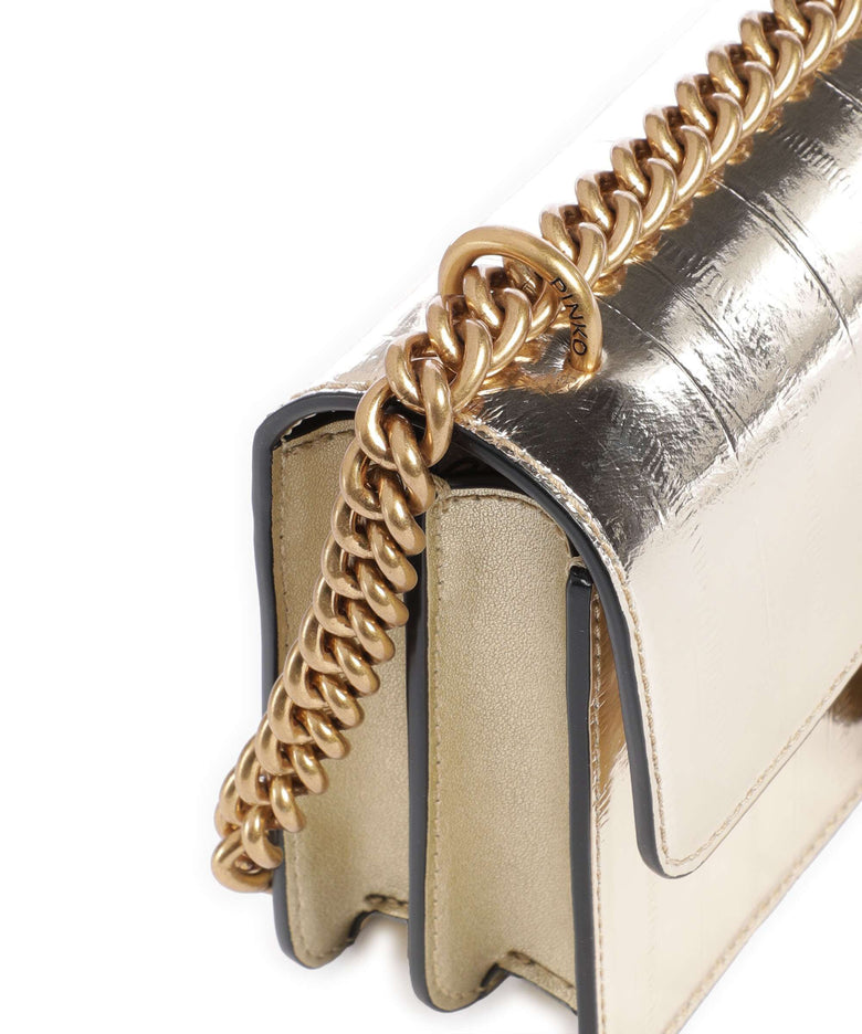 Pinko Love One Mini Shoulder bag oro/antique gold