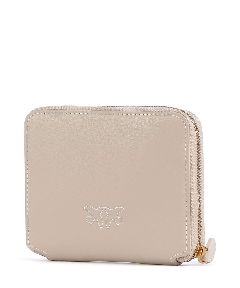 Pinko Taylor Wallet beige/grigio fumo/antique gold