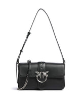 Pinko Love One Classic Slouchy Taška cez rameno nero/old silver