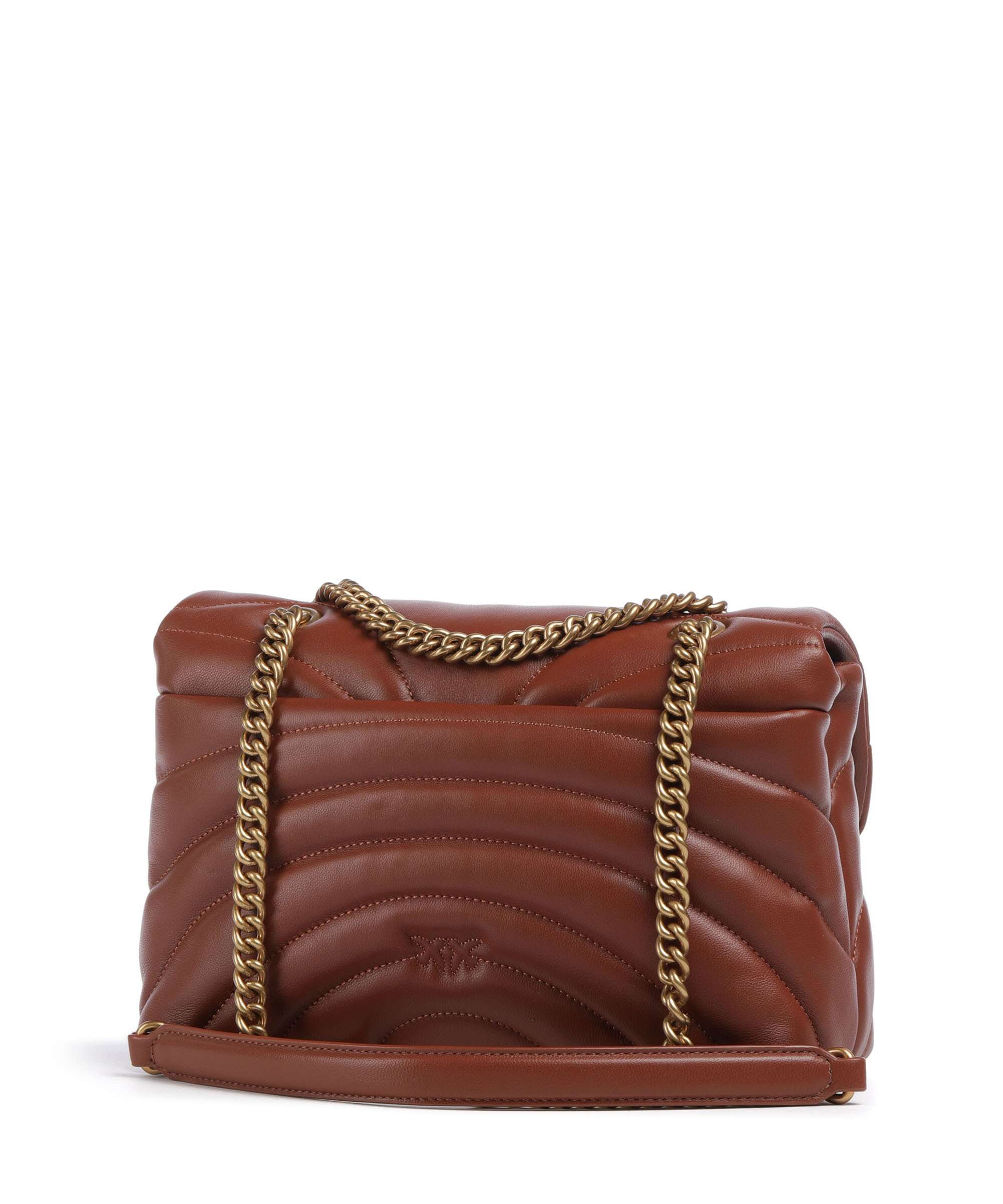 Pinko Love Puff Classic Shoulder bag arabo/antique gold