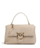 Pinko Love Lady Puff Big Kabelka beige/grigio fumo/antique gold