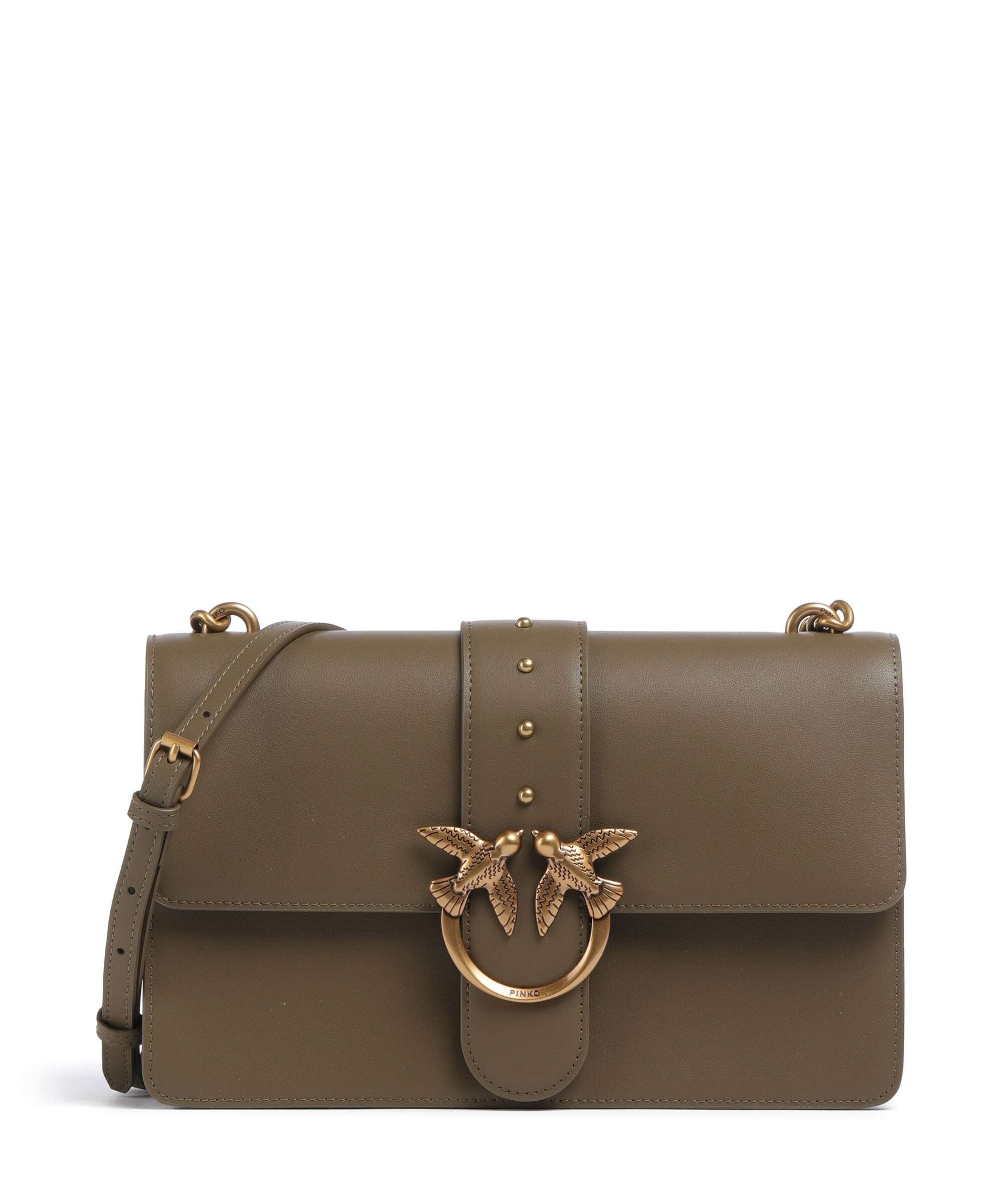 Pinko Love One Classic Crossbody bag scricciolo/antique gold