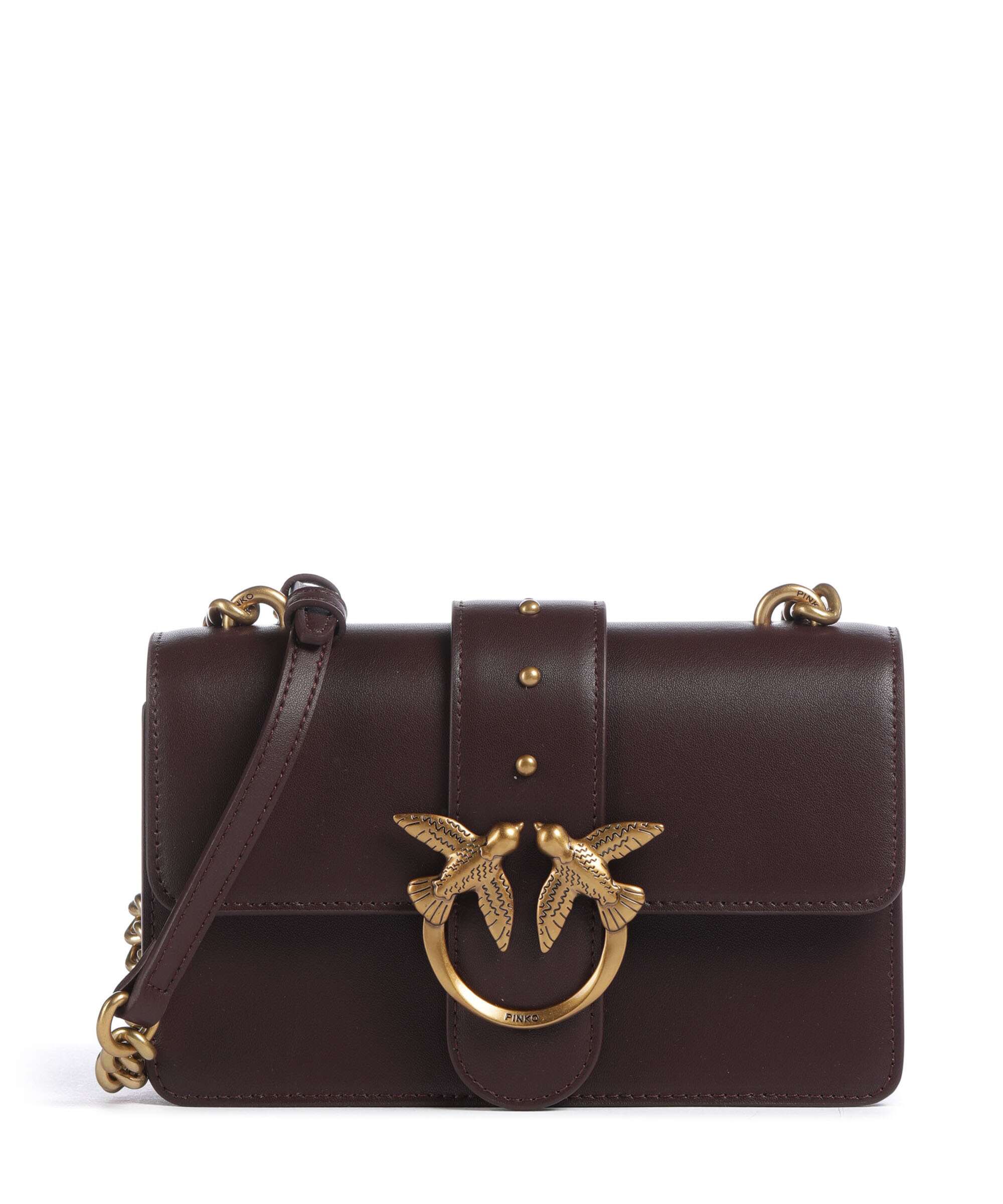 Pinko Love One Mini Crossbody bag uva di catawba/antique gold