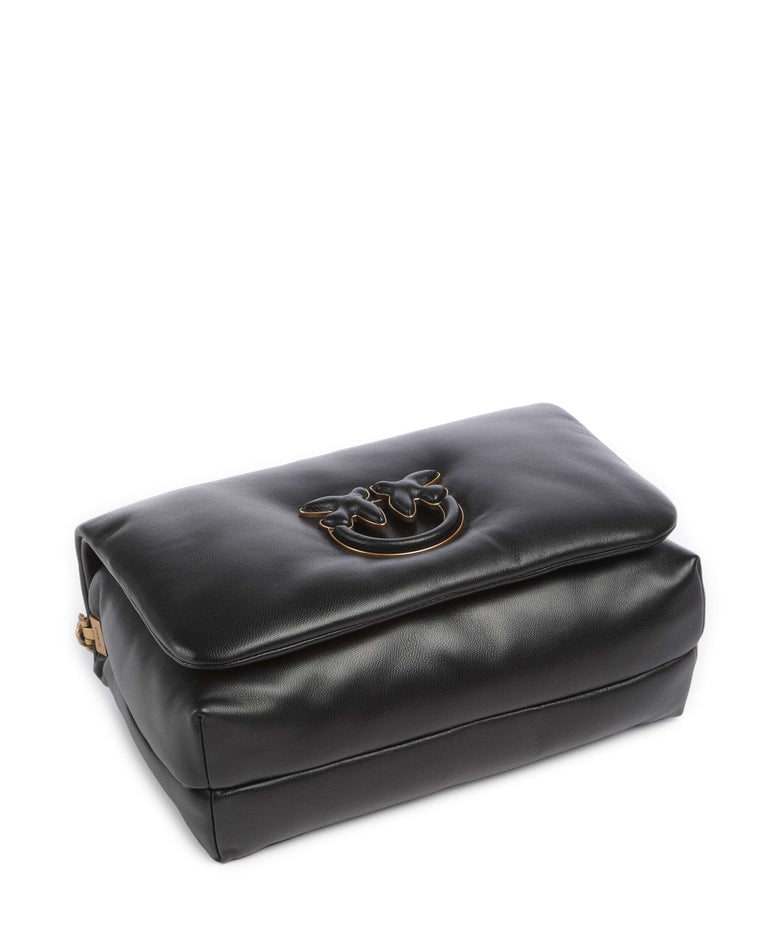 Pinko Love Click Puff Classic Crossbody bag nero/antique gold