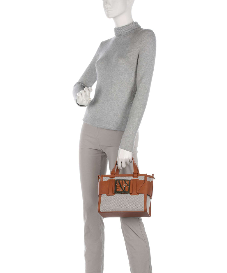 Armani Exchange Handbag light brown