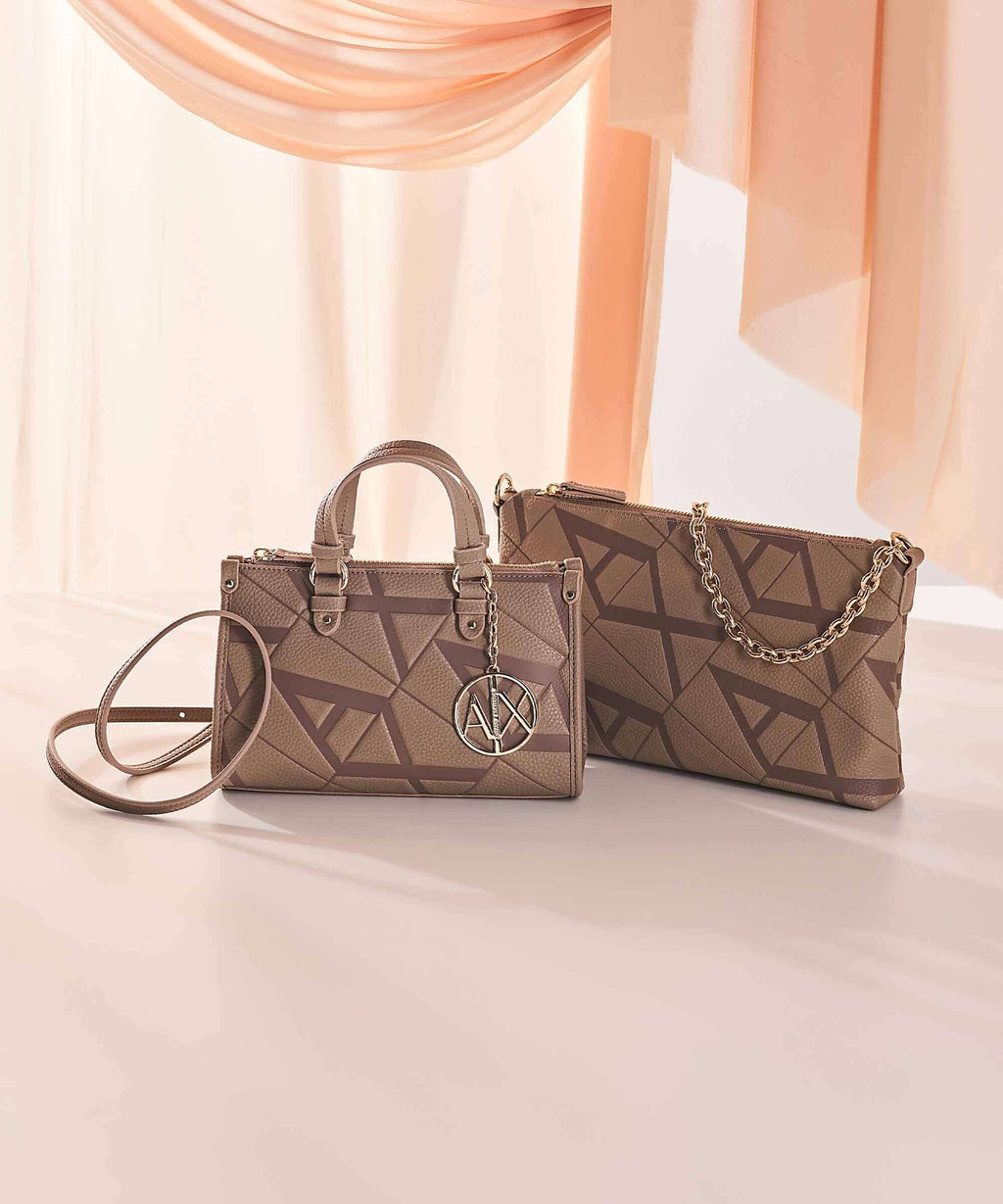 Armani Exchange Gynger Shoulder bag dark pisco