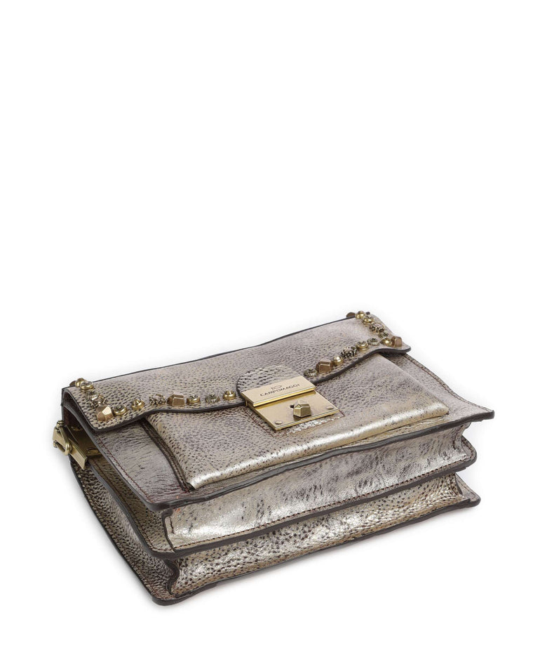 Campomaggi Crossbody bag platinum