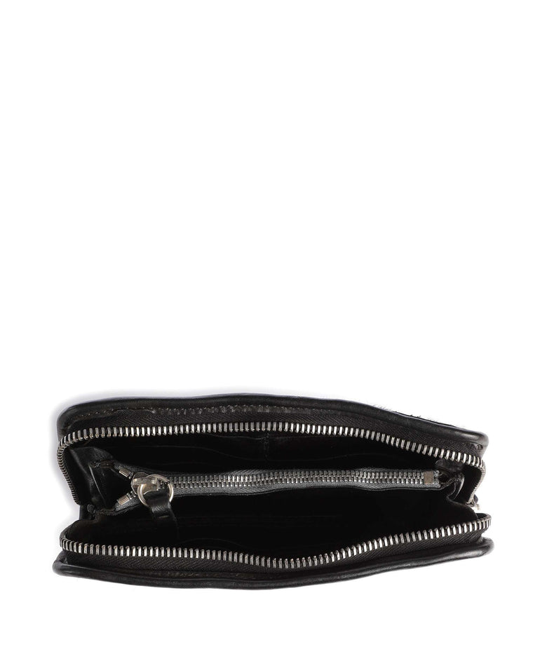 Campomaggi Wallet cioccolato/oro/nero