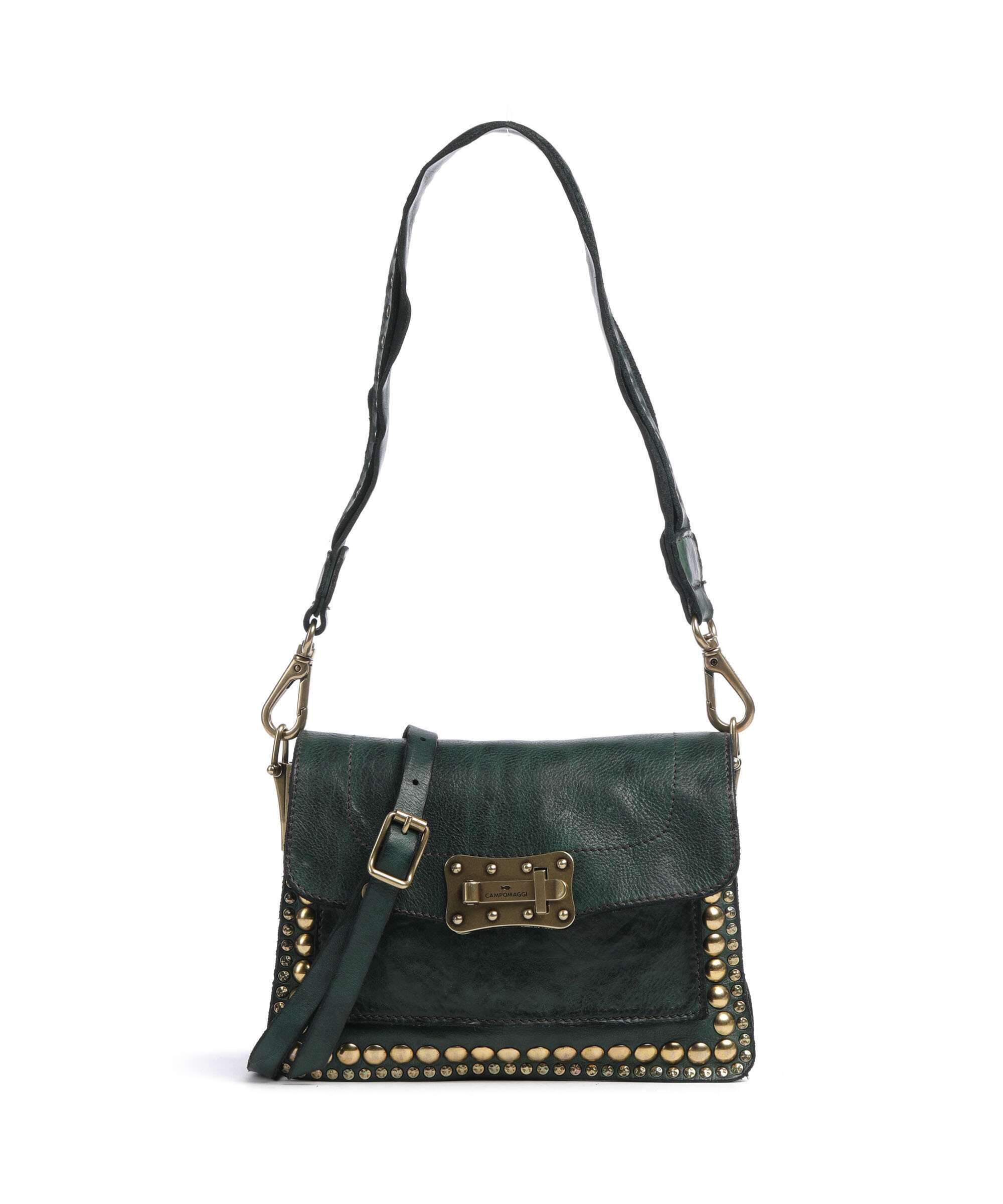 Campomaggi Shoulder bag green bottle