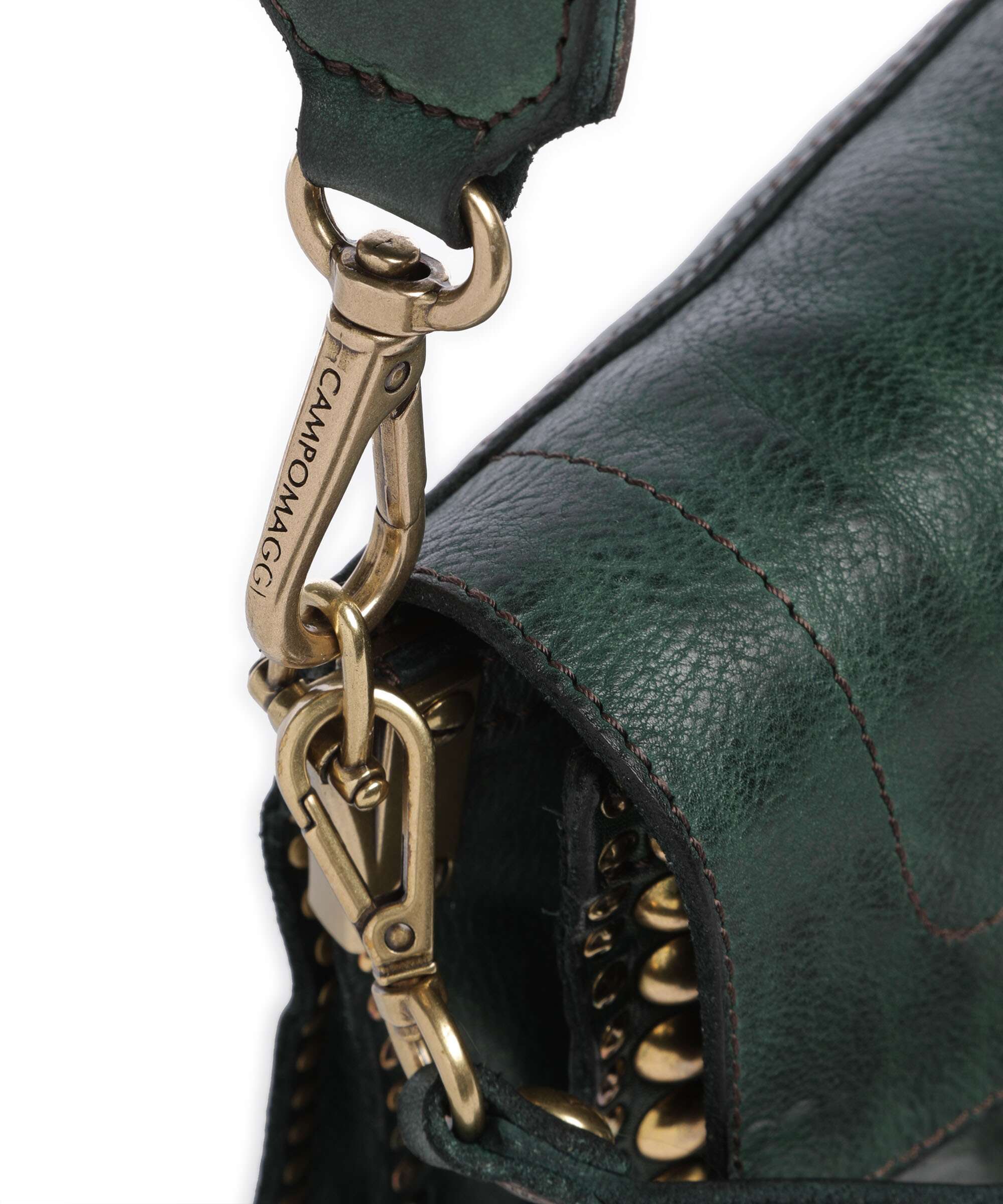Campomaggi Shoulder bag green bottle
