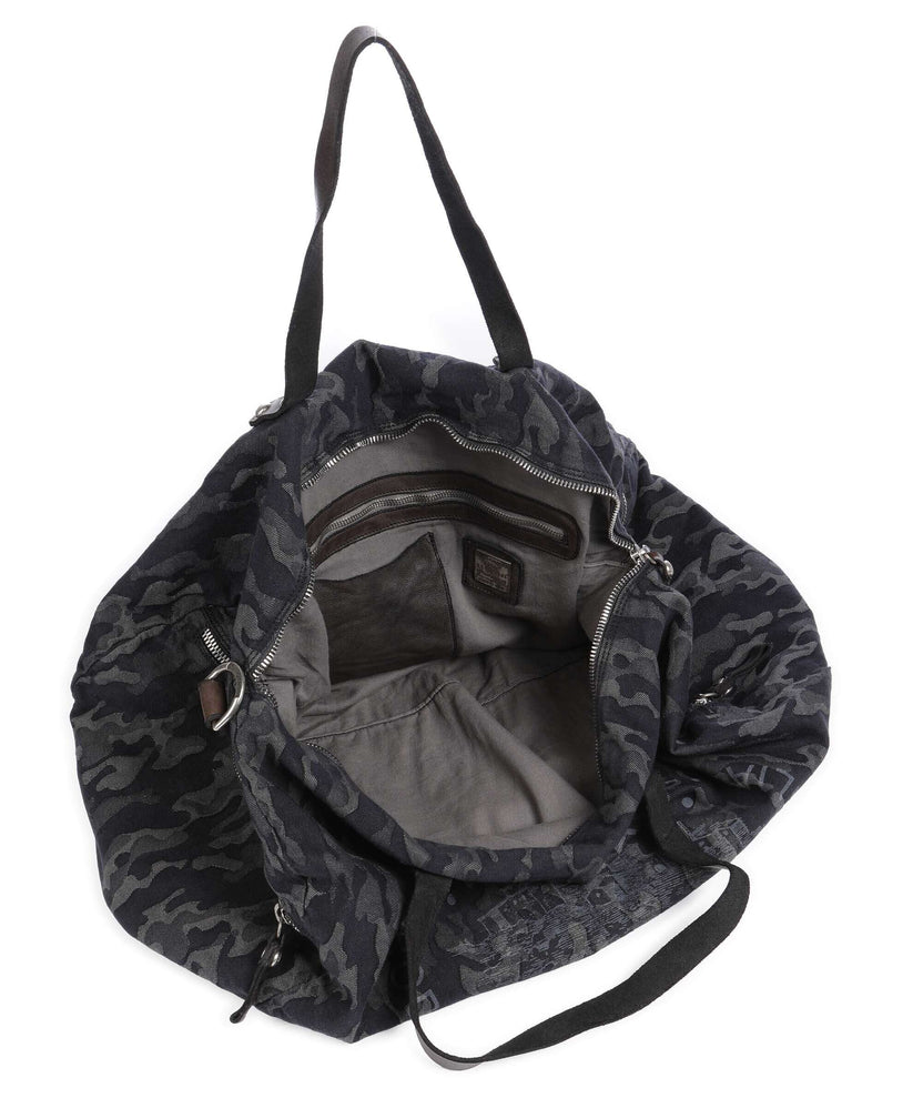 Campomaggi Weekend bag camouflage grigio