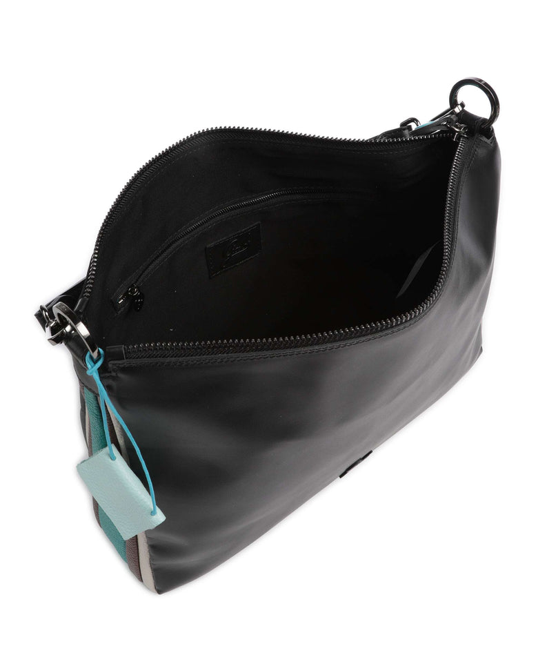 Gabs Stripes Calliope Hobo bag nero