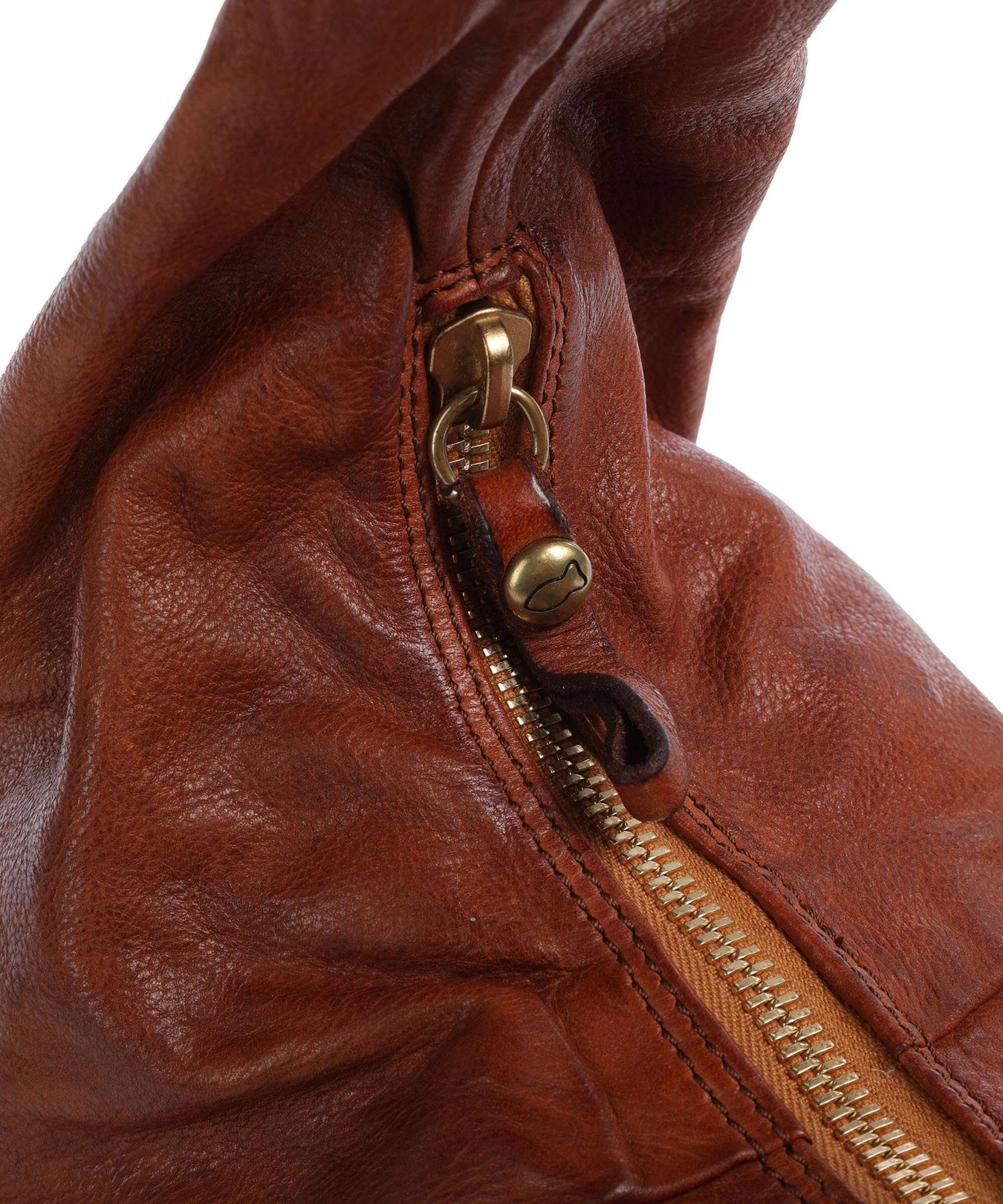 Campomaggi Hobo bag cognac