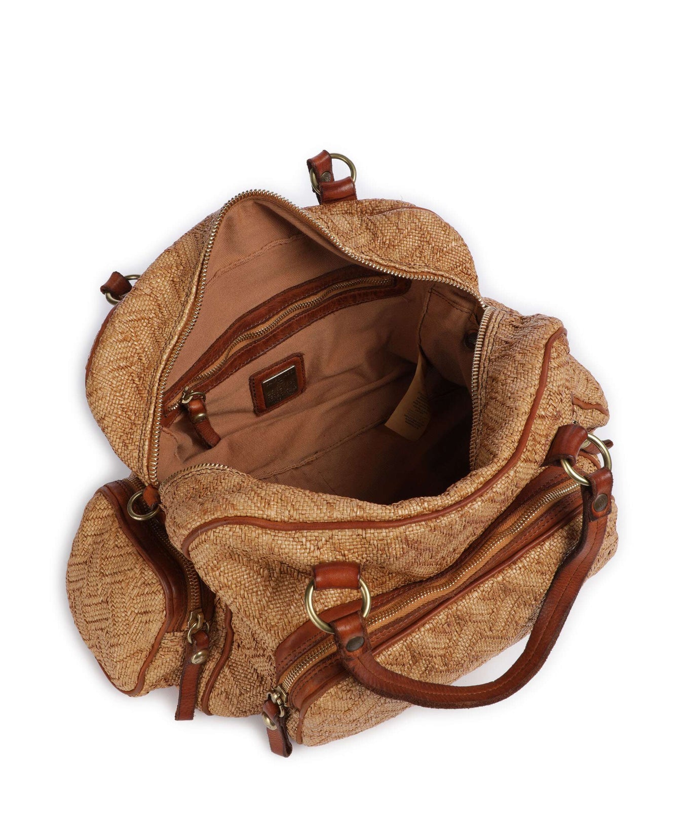 Campomaggi Handbag naturale/congac