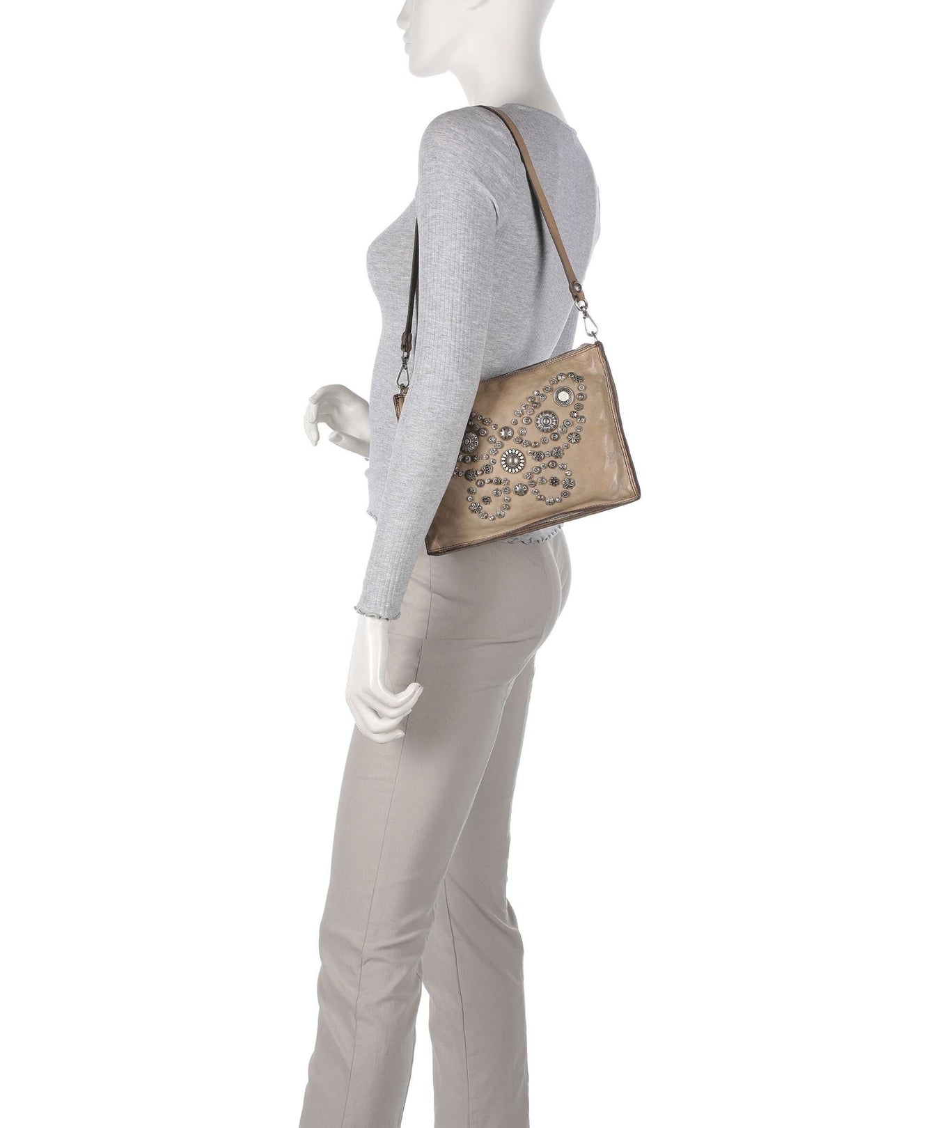 Campomaggi Shoulder bag ghiaccio