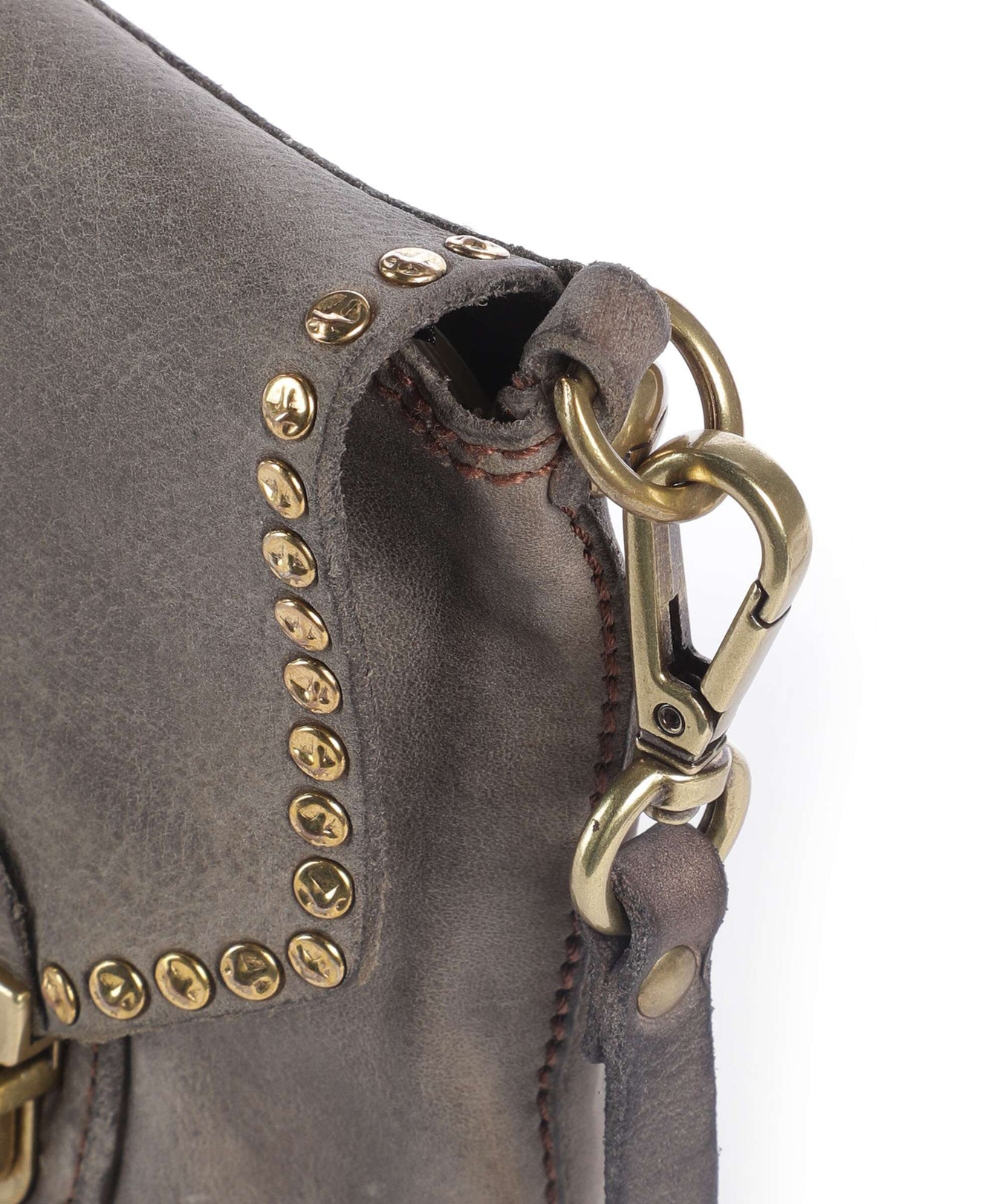 Campomaggi Phone bag cemento