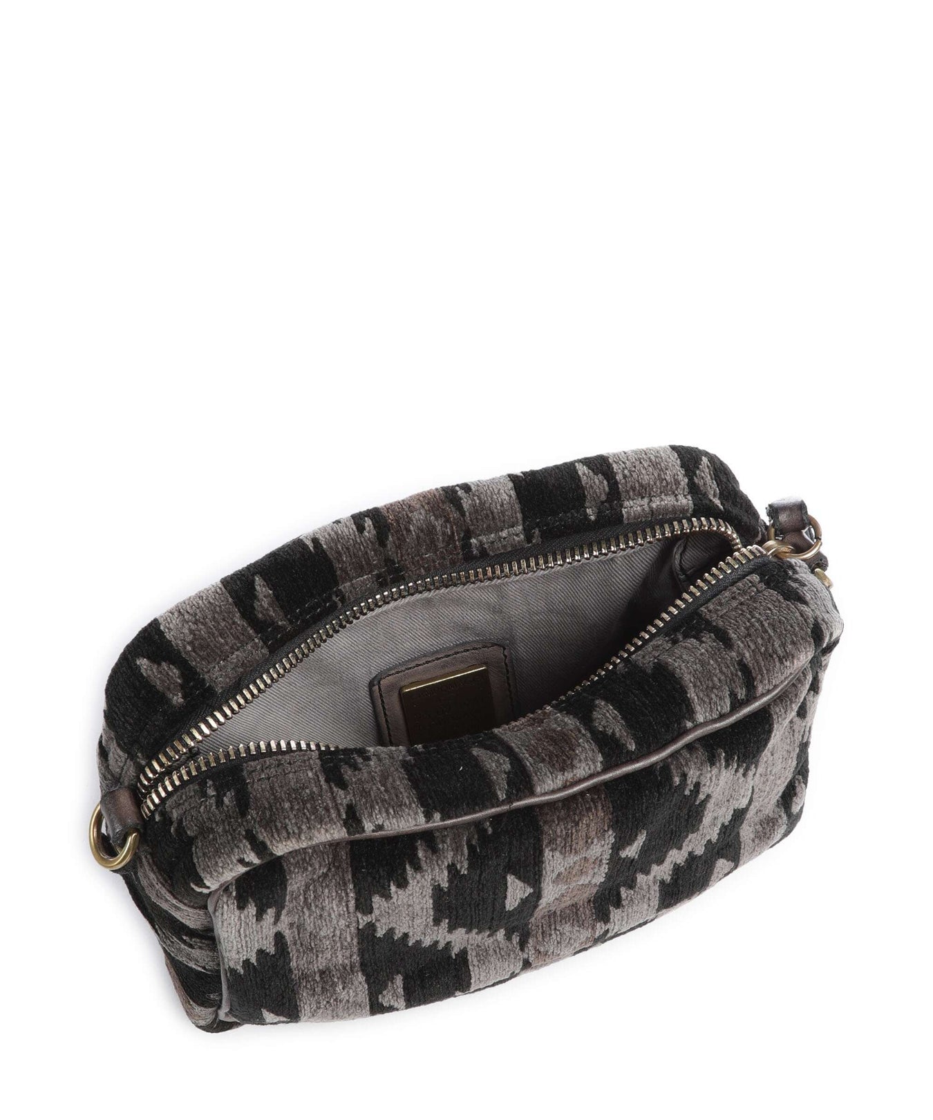 Campomaggi Shoulder bag grigio/panna