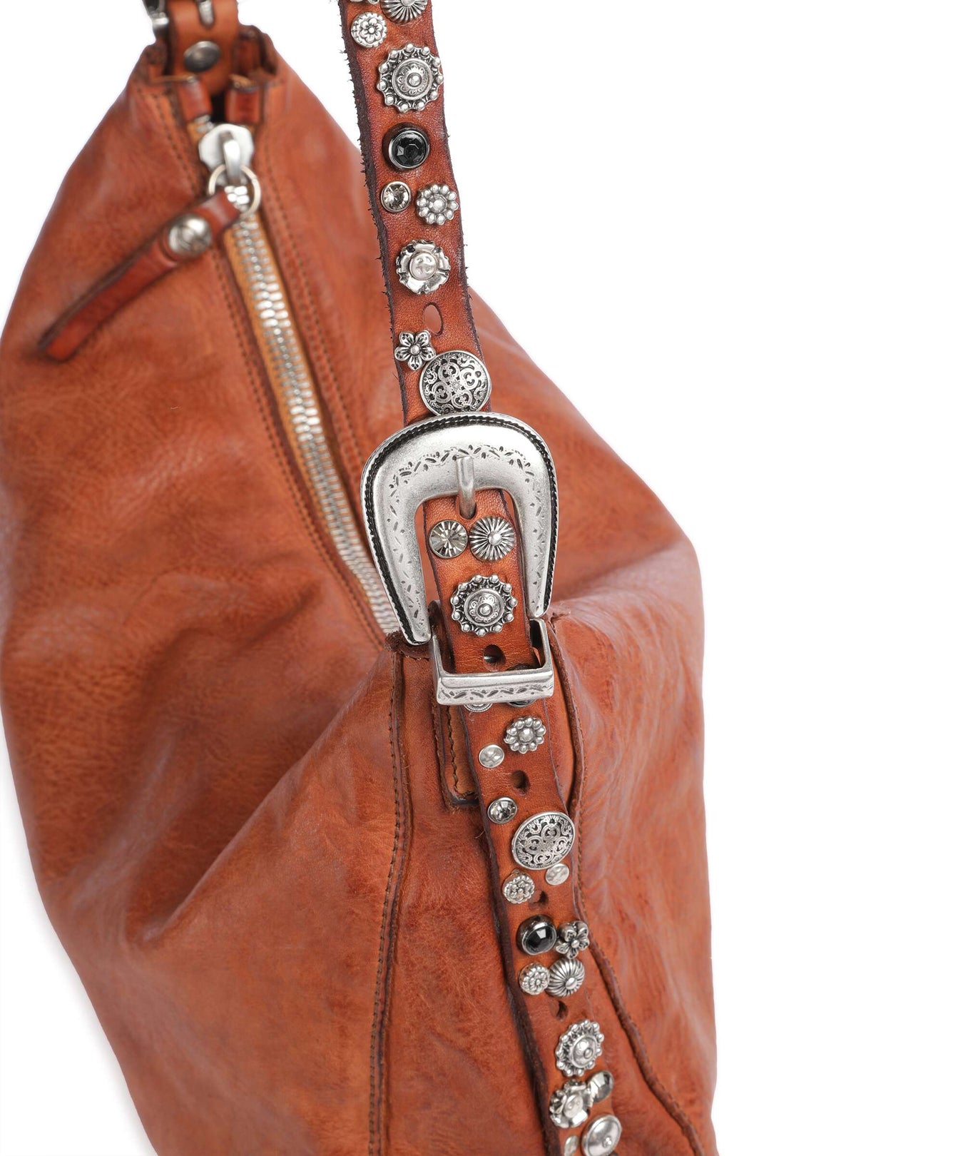 Campomaggi Hobo bag cognac