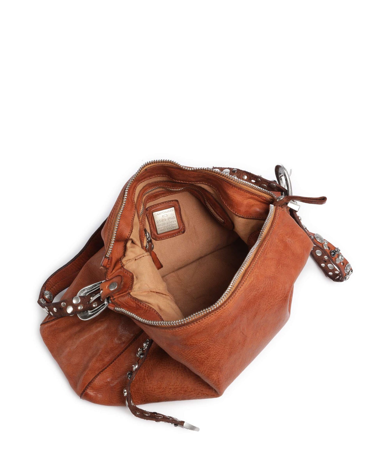 Campomaggi Hobo bag cognac