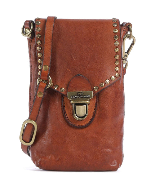 Campomaggi Phone bag cognac