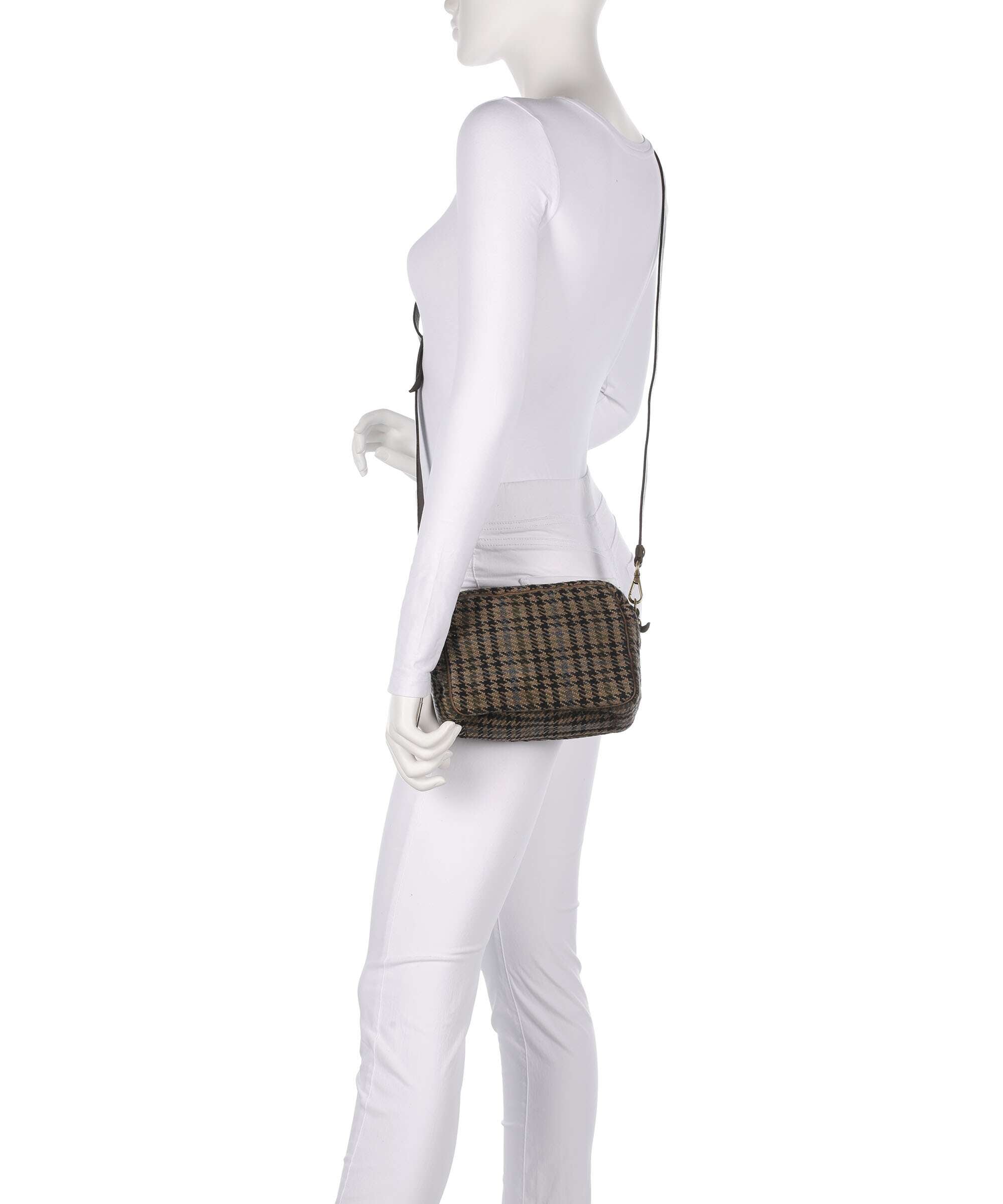 Campomaggi Shoulder bag beige/nero