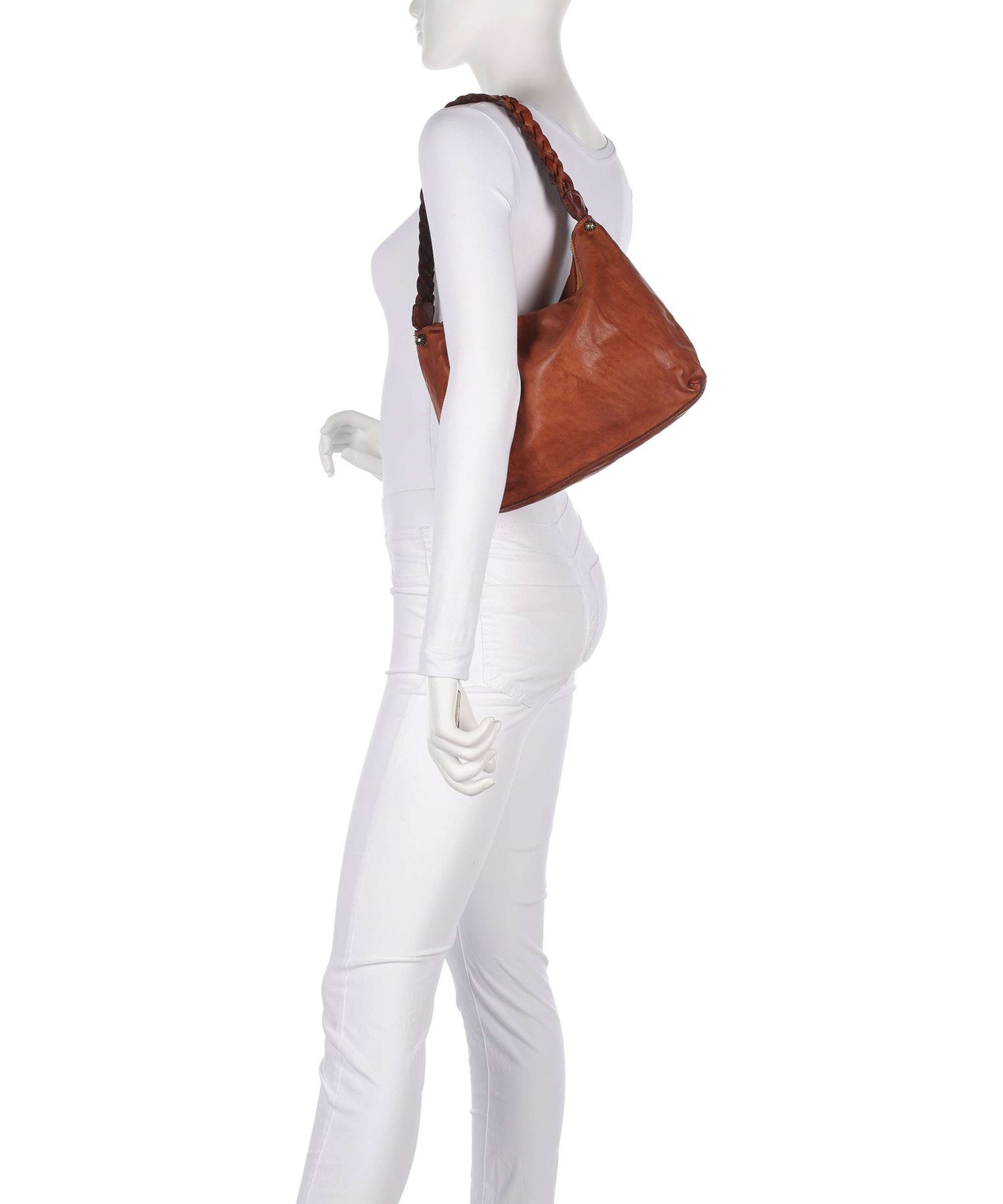 Campomaggi Hobo bag cognac