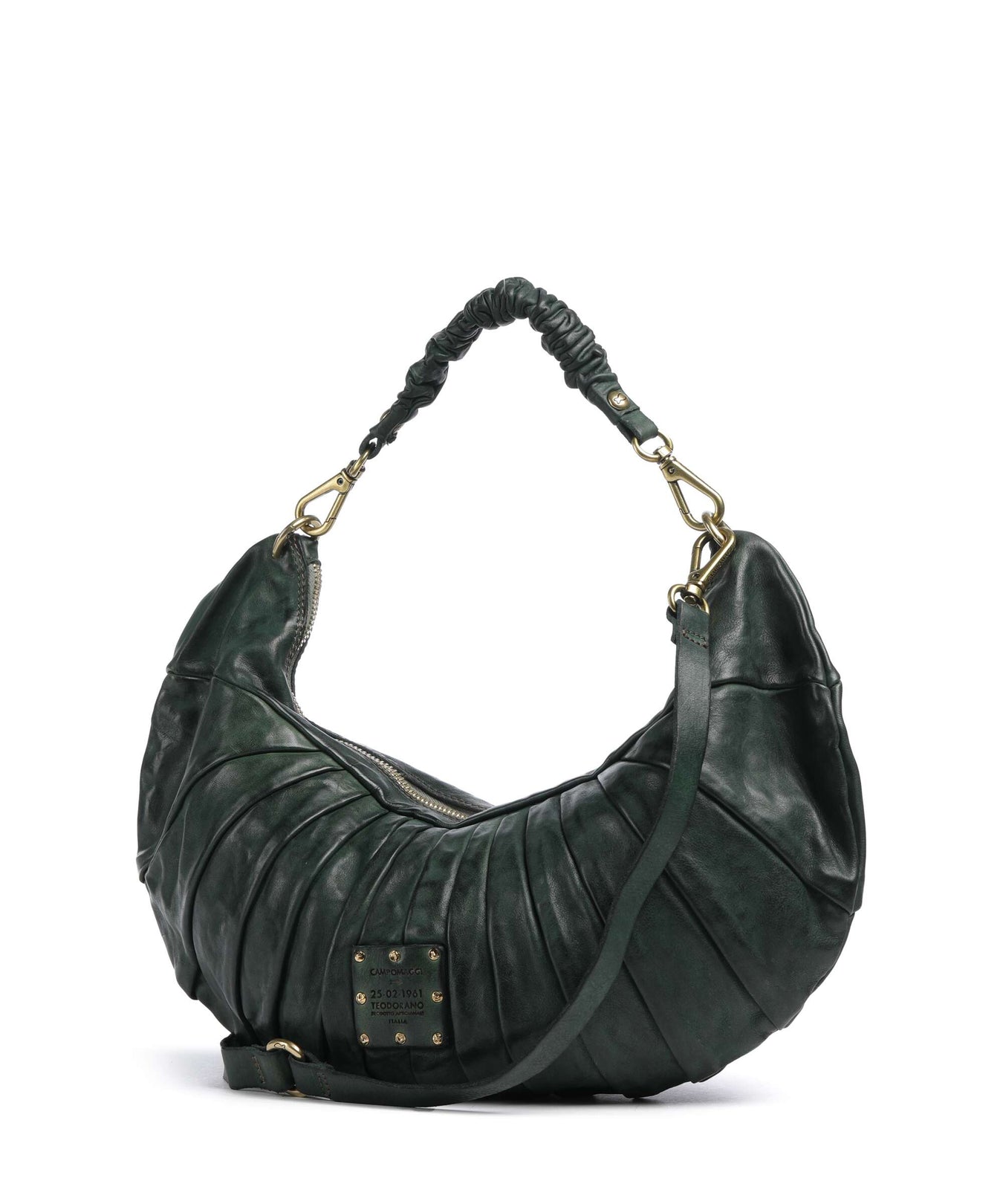 Campomaggi Shoulder bag green bottle