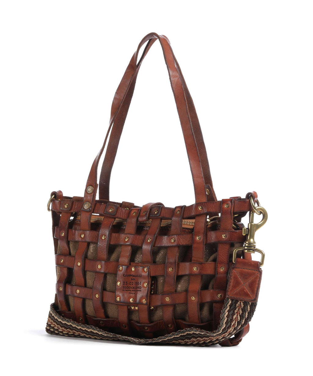 Campomaggi Shoulder bag cognac/bronze